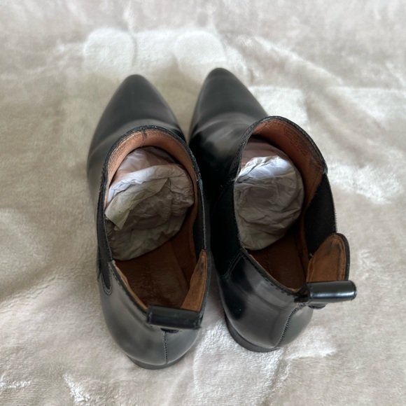 Madewell Black Leather Nico Booties Excellent Condition - Picture 13 of 14